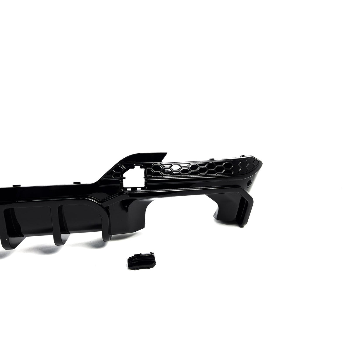 Dyfuzor Tylny BMW X3 G01 (2021-2024) LCI CS Style LED Czarny Połysk 00--00