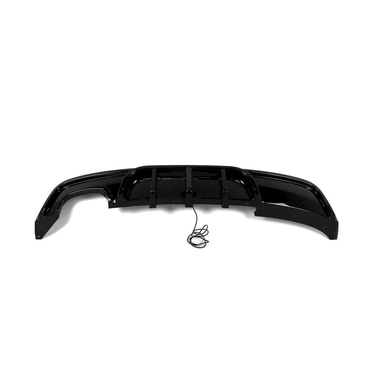 Dyfuzor Tylny BMW E82 / E88 LED Czarny Połysk (2007–2011) PRE-LCI (00--)