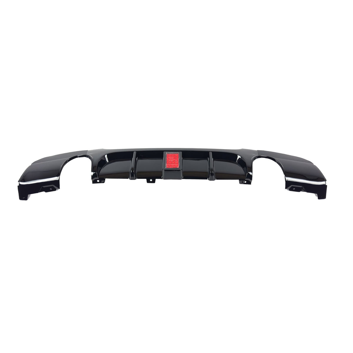 Dyfuzor Tylny BMW E90 / E91 MP Style LED Czarny Połysk (2005–2012) 0-0