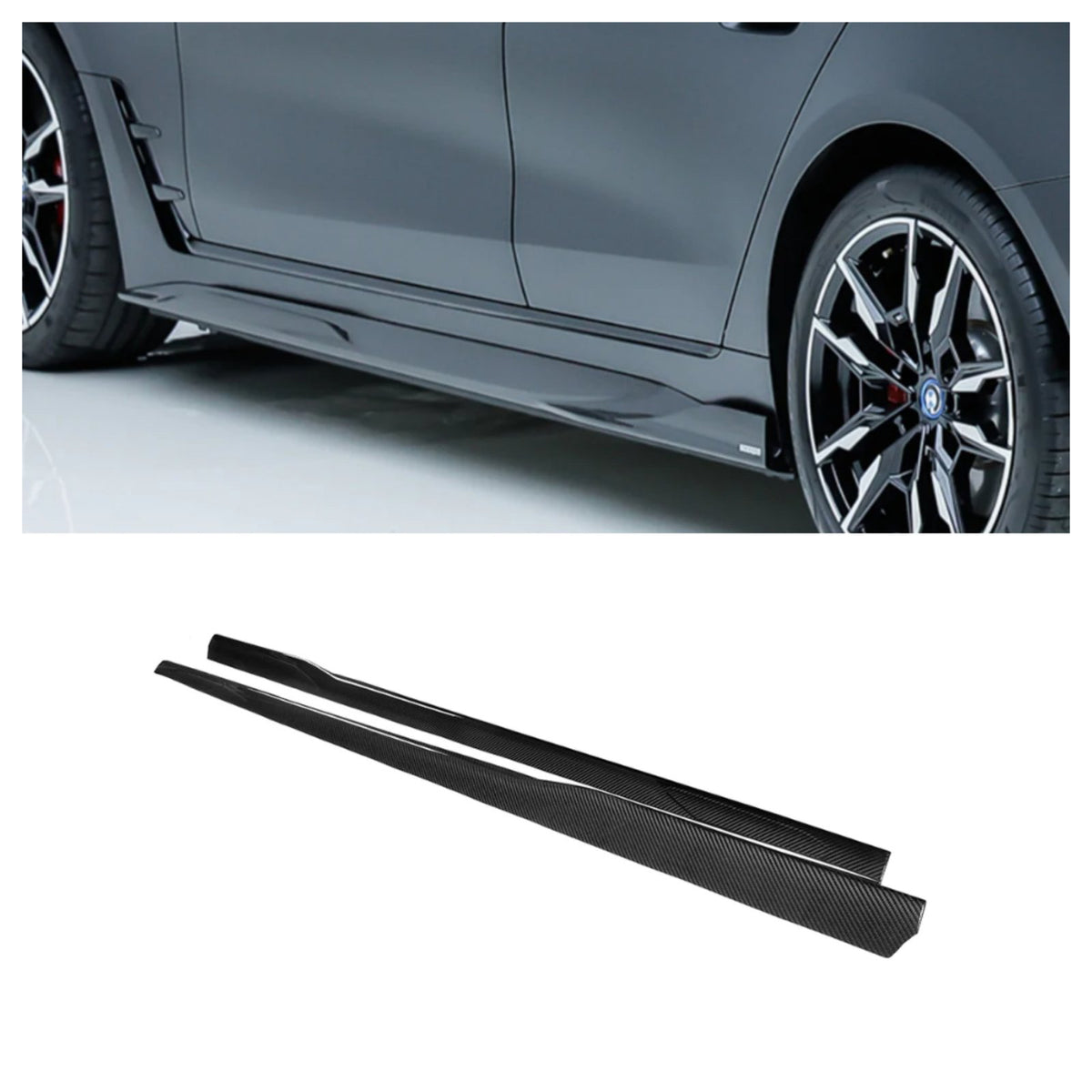 Karbonowe Progi BMW i4 G26 SQ Style