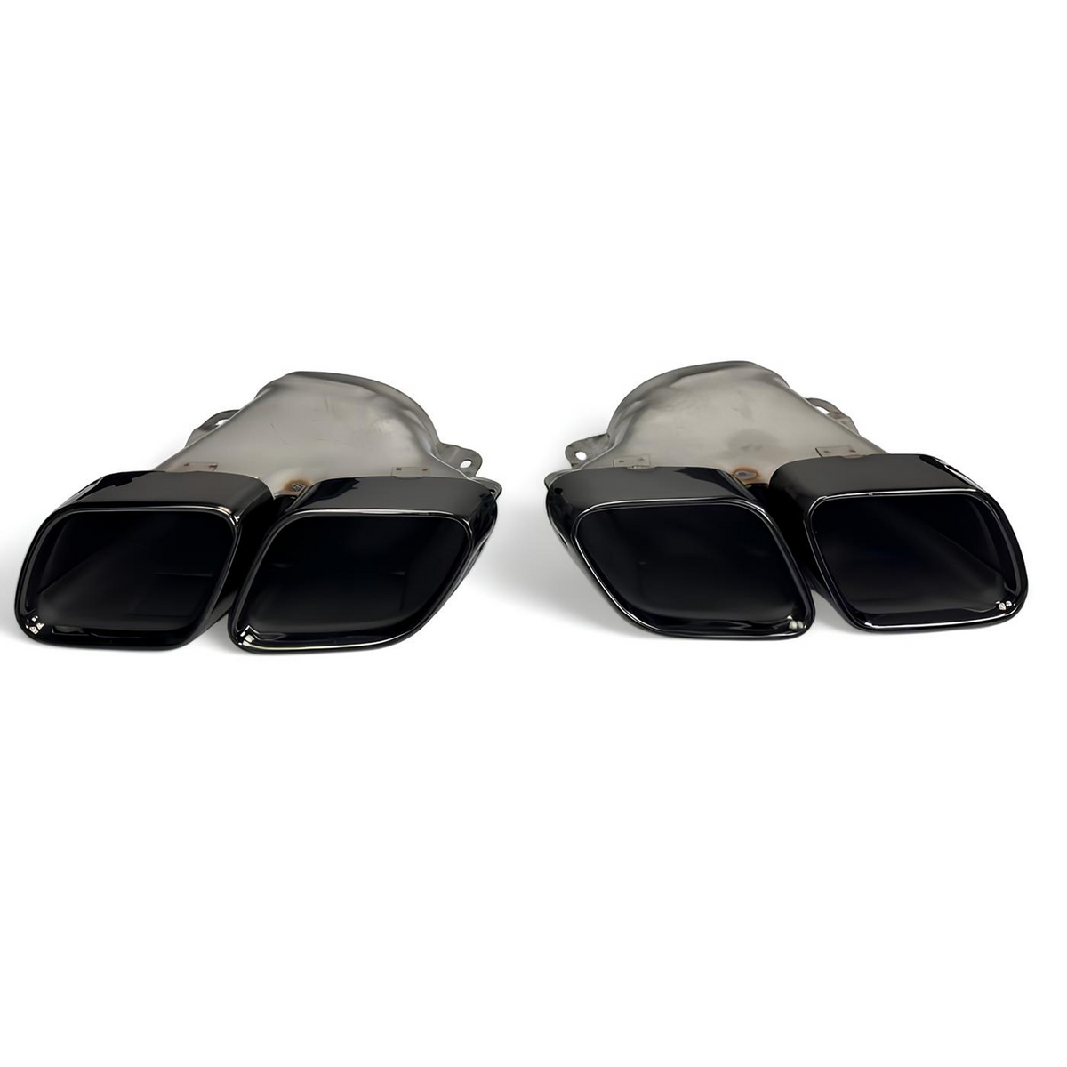 Dyfuzor Tylny Mercedes W205 S205 2014–2020 Styl C63 AMG + Końcówki Wydechu