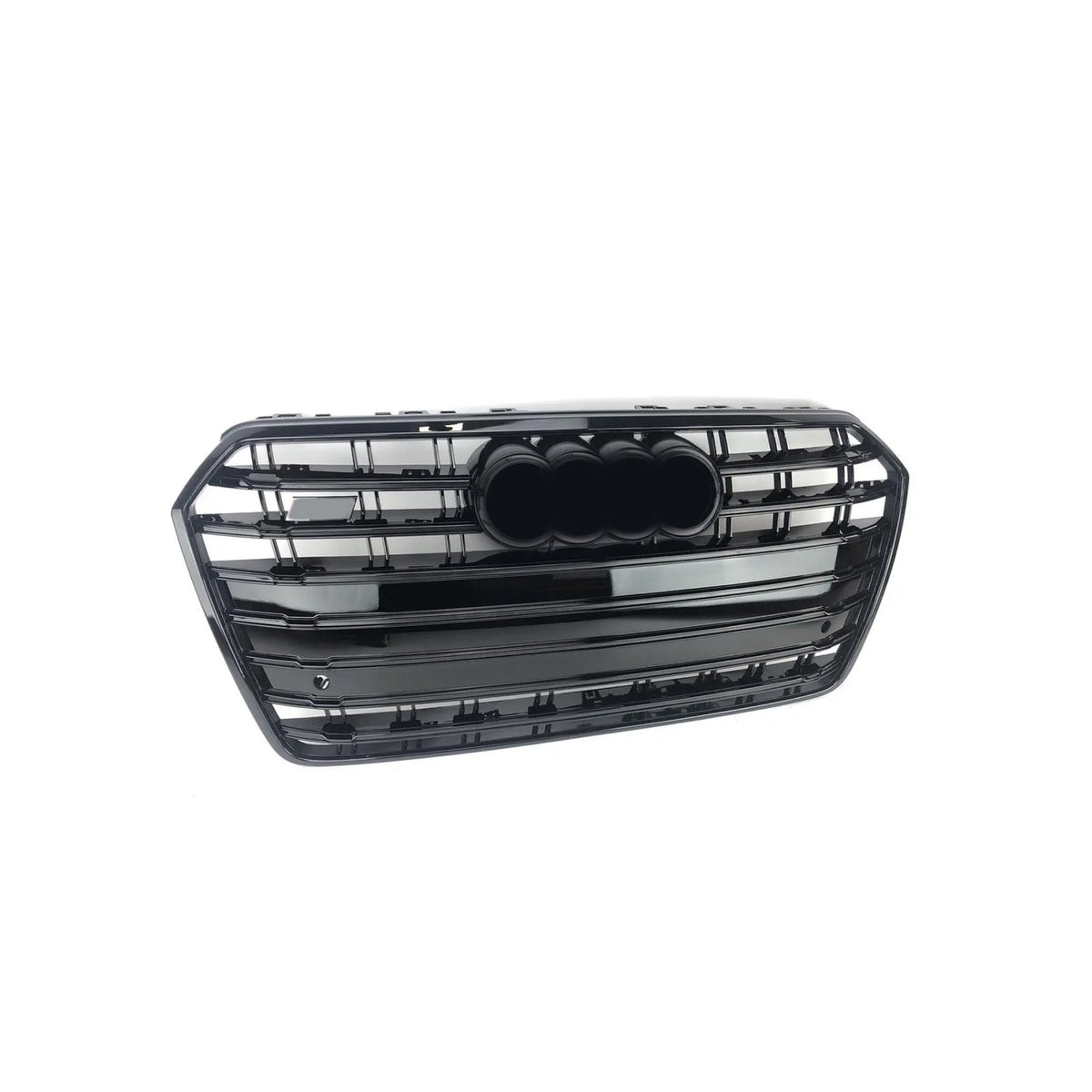 Atrapa Grill AUDI A7 (2014–2018) PO LIFT S7 Style Czarny Połysk Shadowline