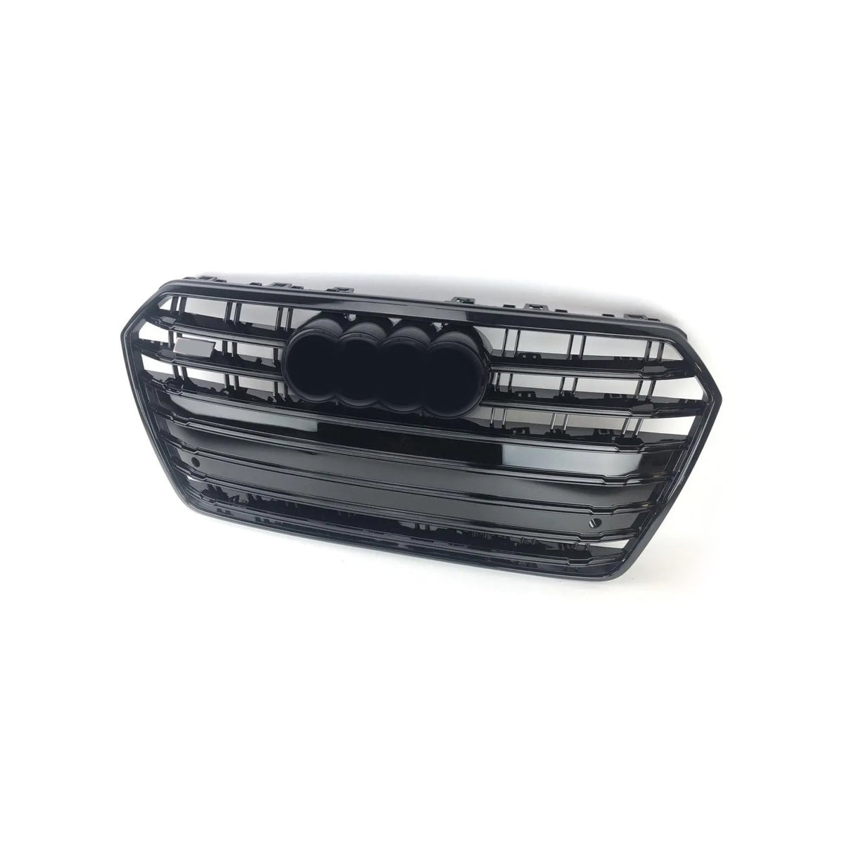 Atrapa Grill AUDI A7 (2014–2018) PO LIFT S7 Style Czarny Połysk Shadowline
