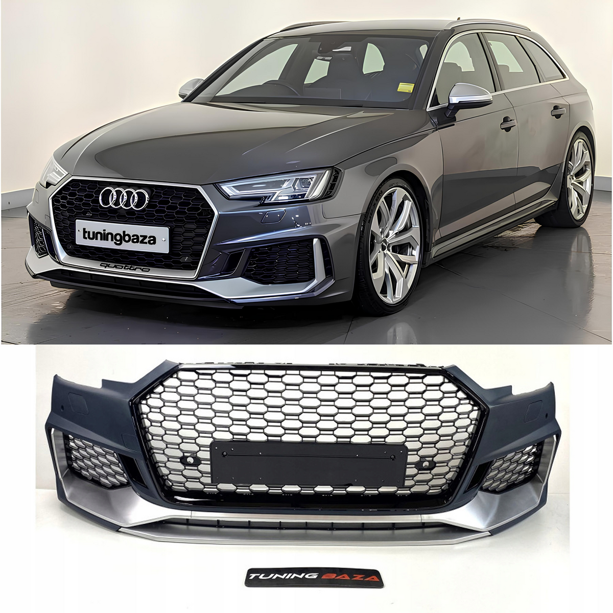 Zderzak Przedni Audi A4 B9 RS4 Style (2015–2019)
