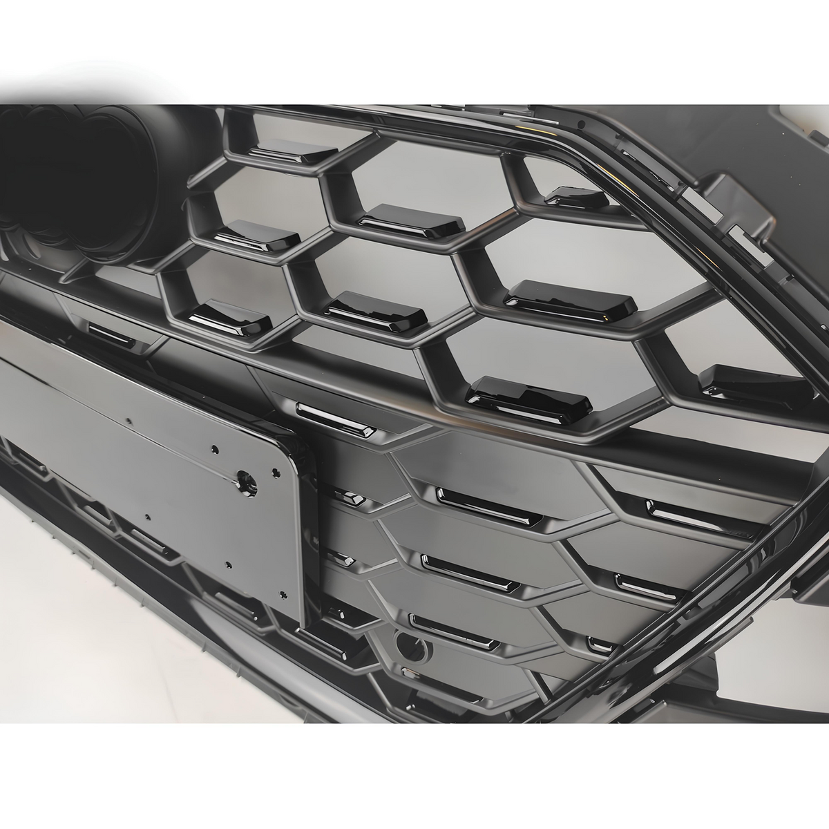 Atrapa Grill AUDI A4 B9.5 (2019–2024) LCI S4 Style Czarny Połysk