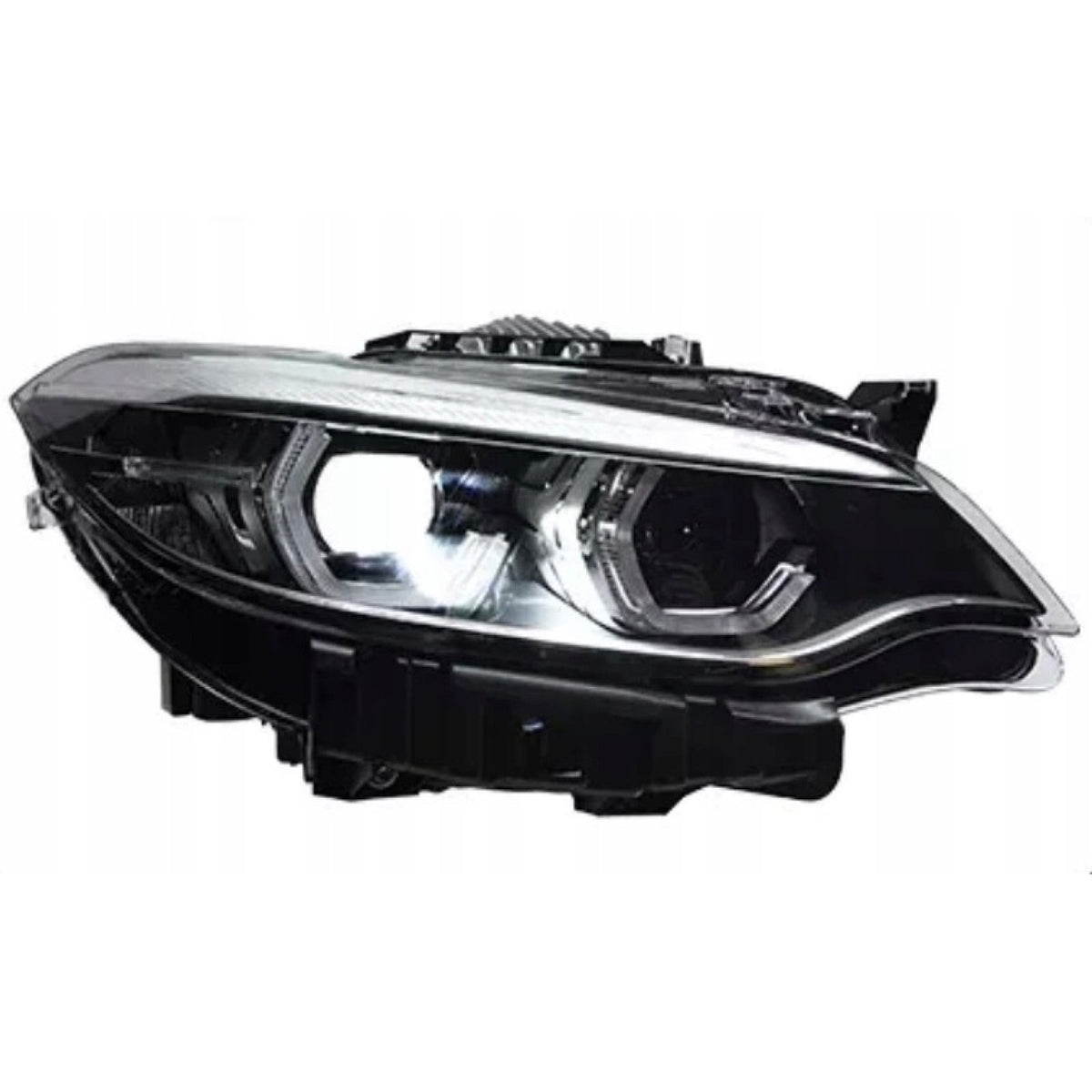 Reflektory LED do BMW F22 Seria 2 (2014-2019) Xenon do LED – Styl LCI z Angel Eyes