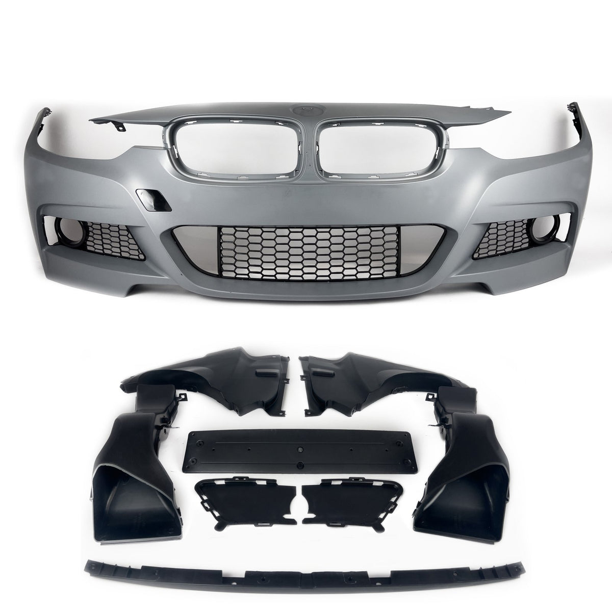 Zderzak przedni BMW F30/F31 M-Tech – Halogeny, Bez Spryskiwaczy, Bez PDC