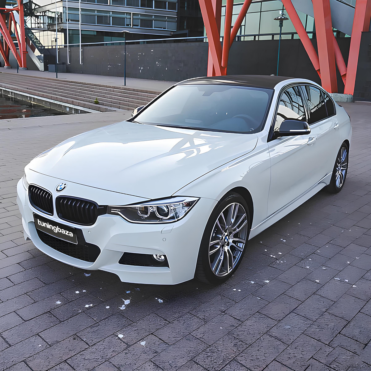 Zderzak przedni BMW F30 / F31 M-Tech – z PDC, Halogeny, Spryskiwacze (SRA)
