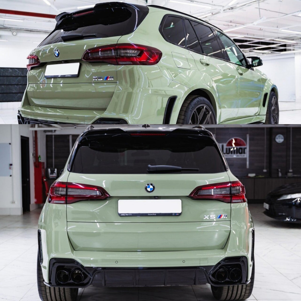 Spoiler Lotka Dachowa BMW X5 G05 (2018-ON) X5M-Style Czarny Połysk
