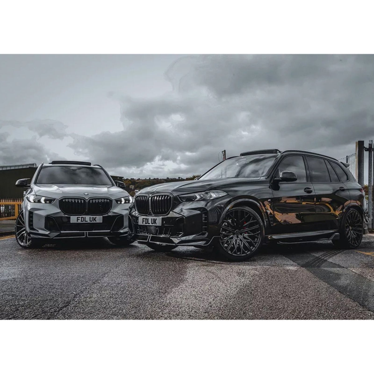 Aerokit (Zestaw dokładek) BMW X5 G05 LCI M-Performance Style Czarny Połysk (2023–2025)