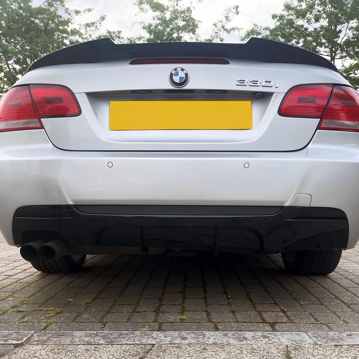 Dyfuzor Tylny BMW E92/E93 M-Performance Czarny Połysk 2006–2013 (00--)
