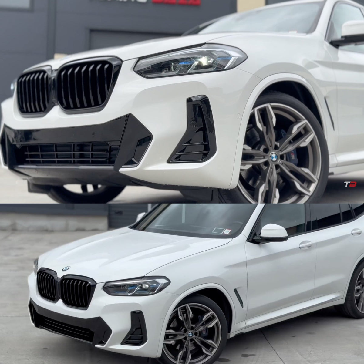 Bodykit BMW X3 G01 LCI (2021–2024) – Konwersja z wersji standardowej na M-Tech