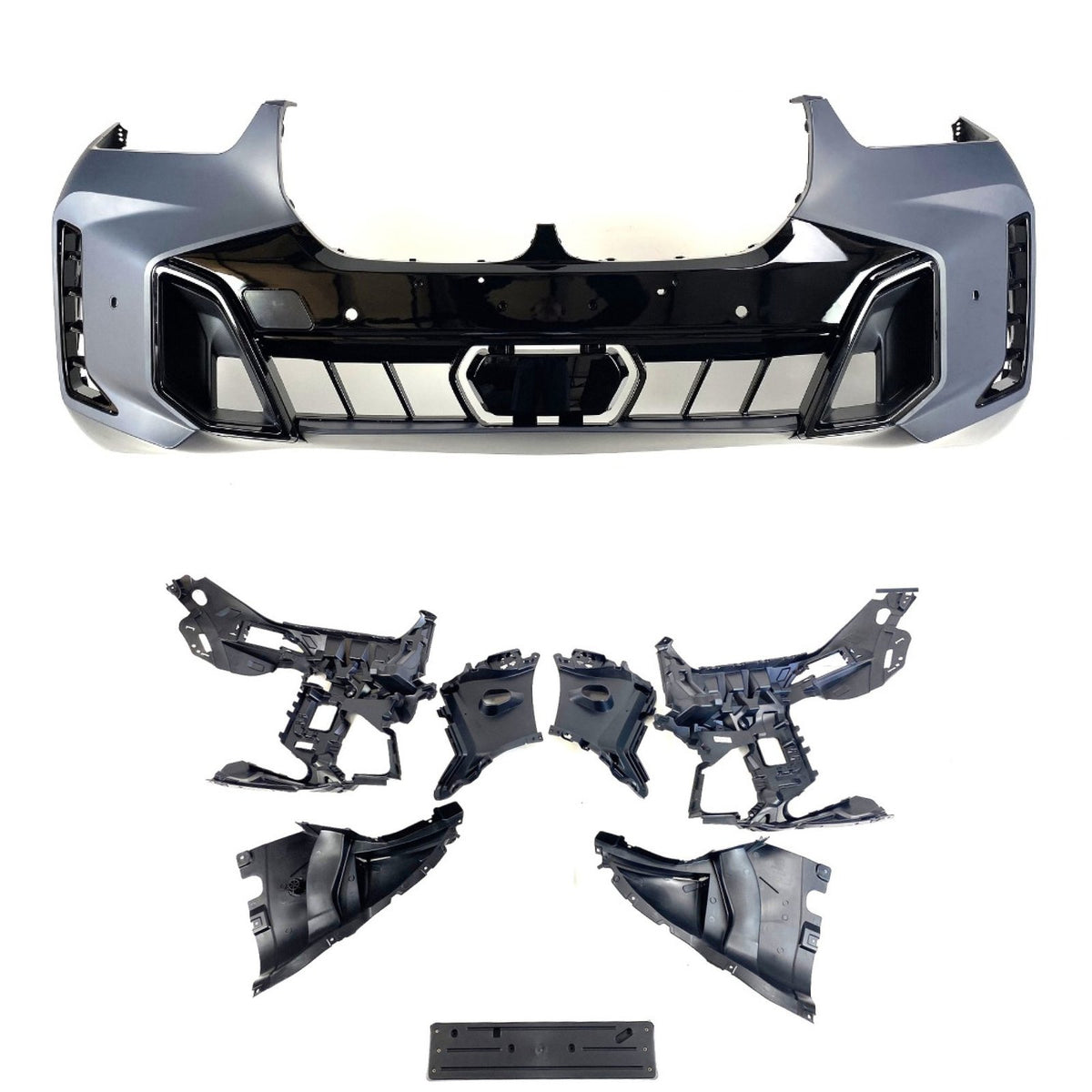 Bodykit BMW X5 G05 (konwersja 2019–2022 na LCI, zderzaki, progi, lampy)