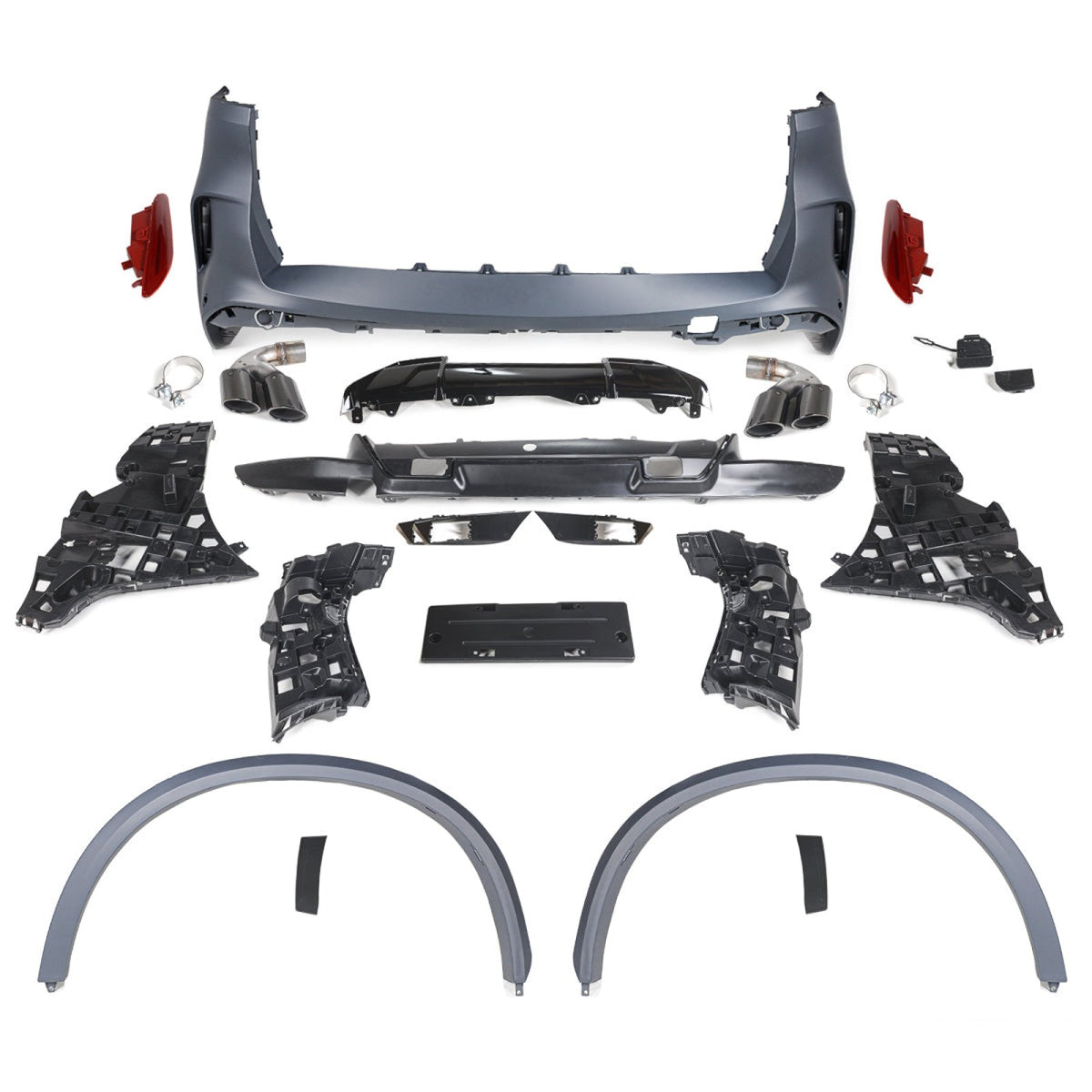 Bodykit Zderzaki Progi Lampy BMW G05 (2019–2022) – Konwersja na X5M F95