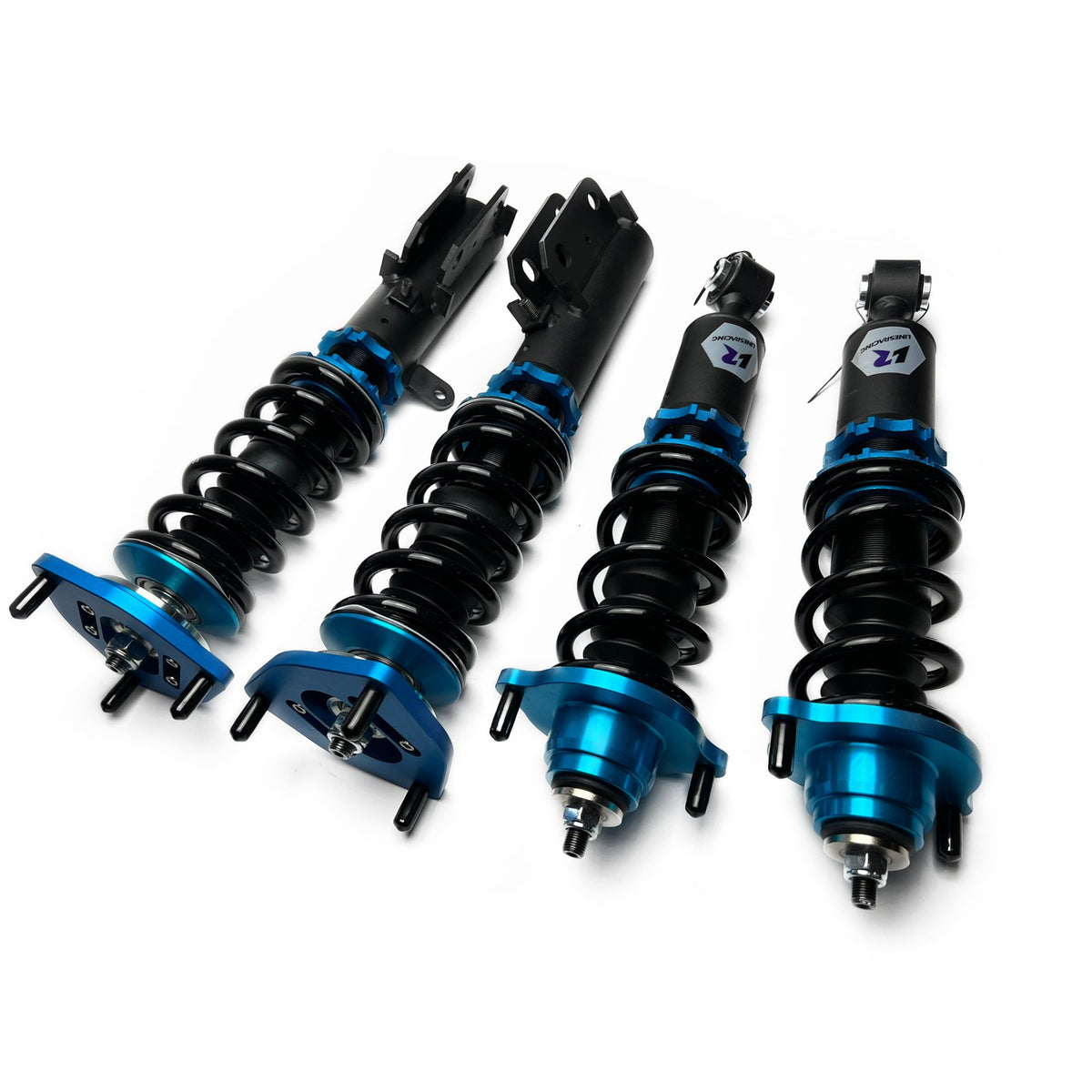 LINESRACING zestaw regulowanych amortyzatorów full-tap do Mitsubishi Lancer 2008+ F8/R6