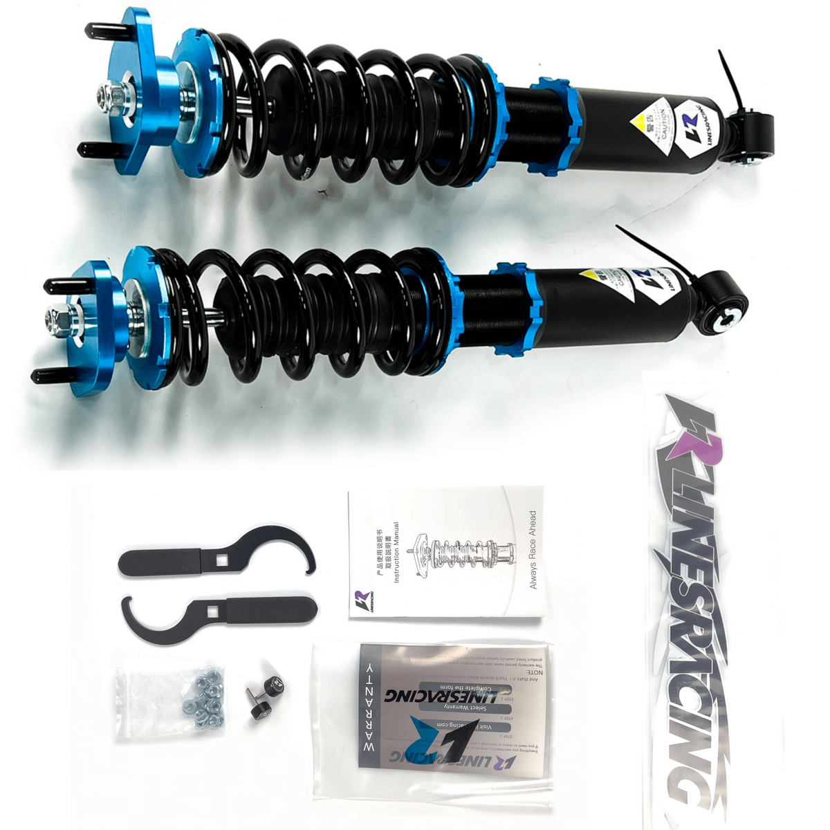 Linesracing Zestaw Tylnych Amortyzatorów BMW E36/E46 R5kg