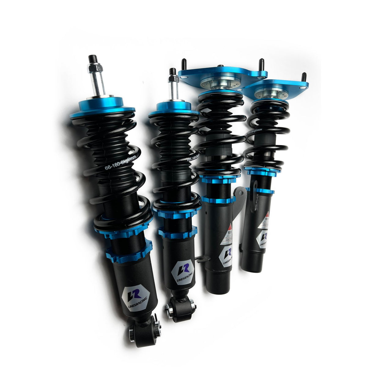 LINESRACING zestaw regulowanych amortyzatorów full-tap do MINI R50/R51/R52/R53 8/6kg