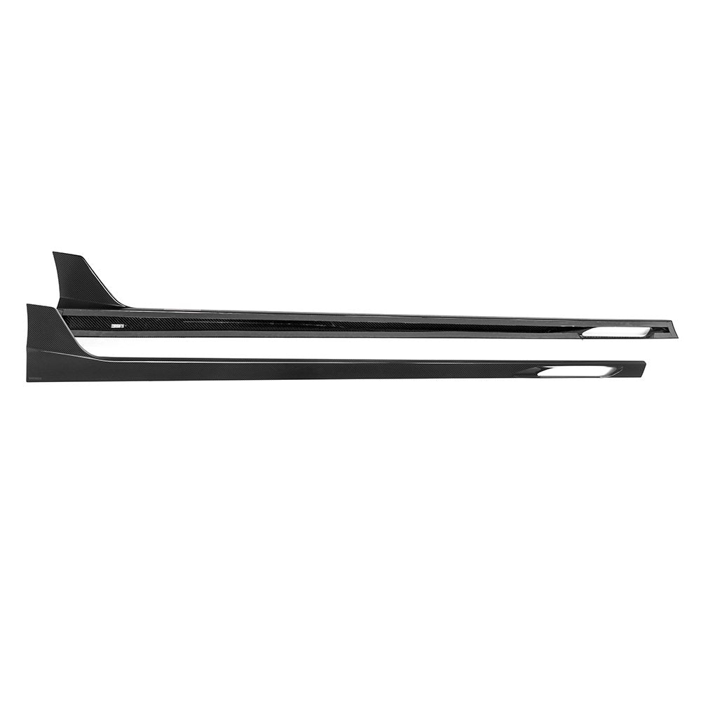 Karbonowe dokładki listwy pod progi do BMW M5 G90 w stylu SQ-B