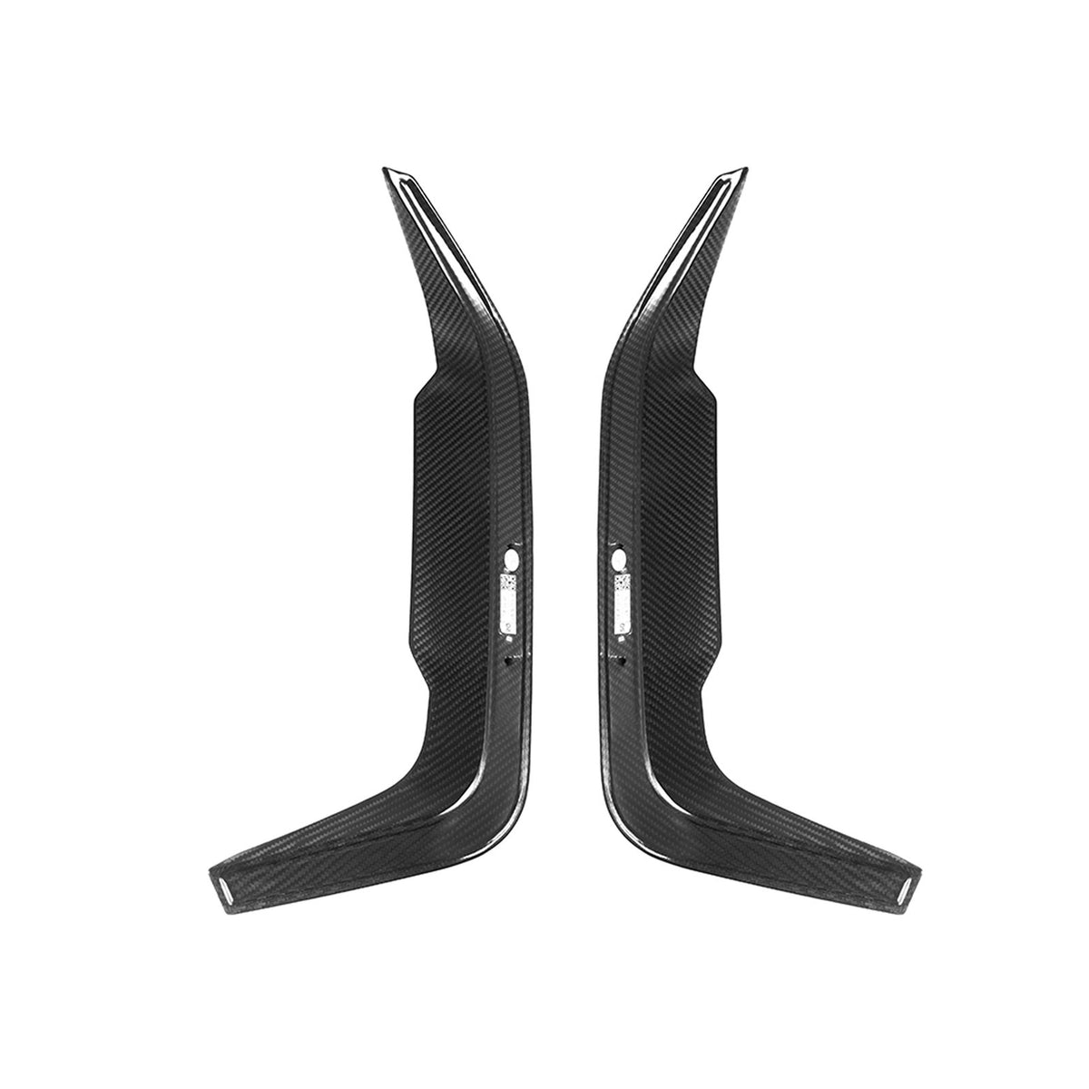 Karbonowe Tylne Boomerangi BMW X6M F96 / F96 LCI SOOQOO Style (Dry-Carbon)