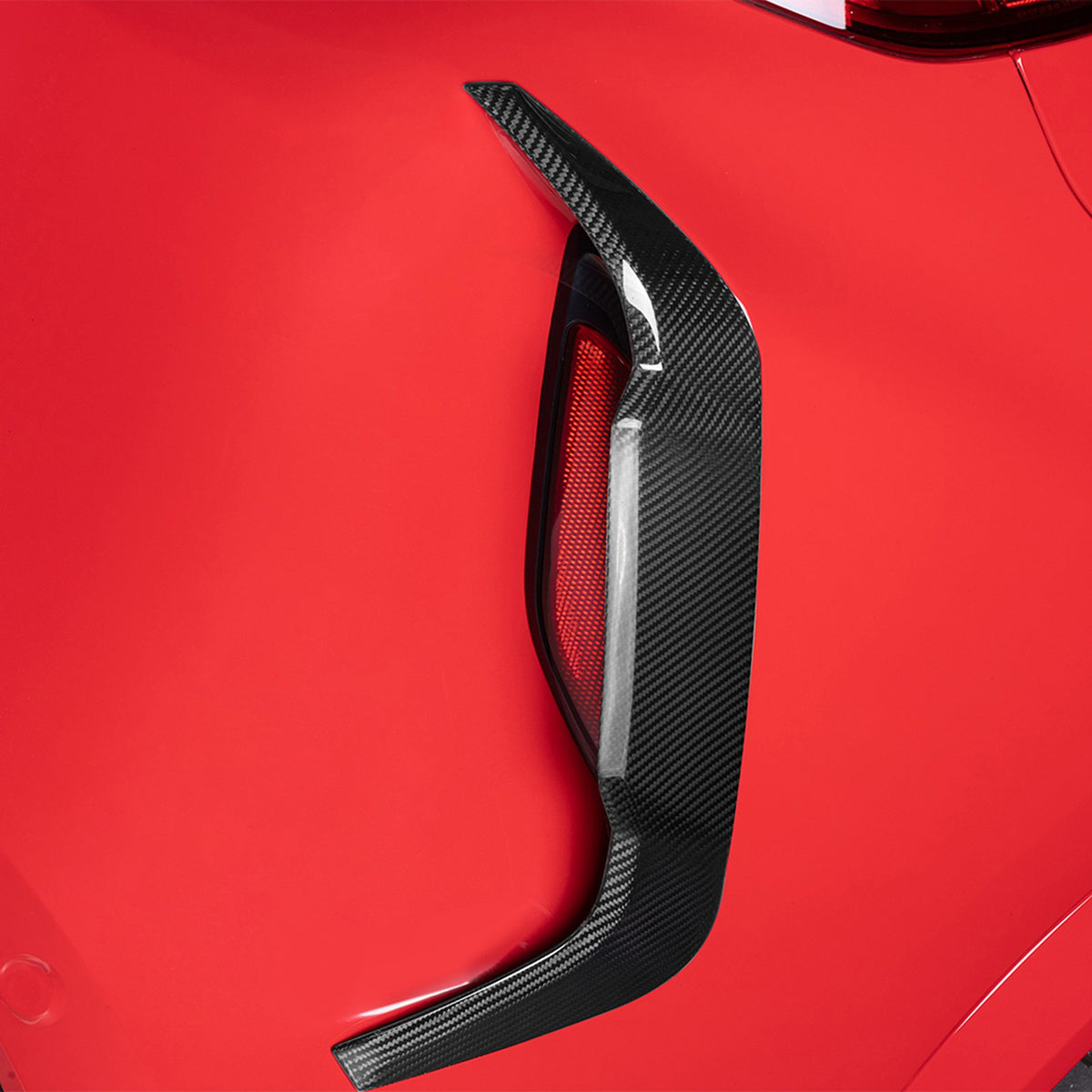 Karbonowe Tylne Boomerangi BMW X6M F96 / F96 LCI SOOQOO Style (Dry-Carbon)