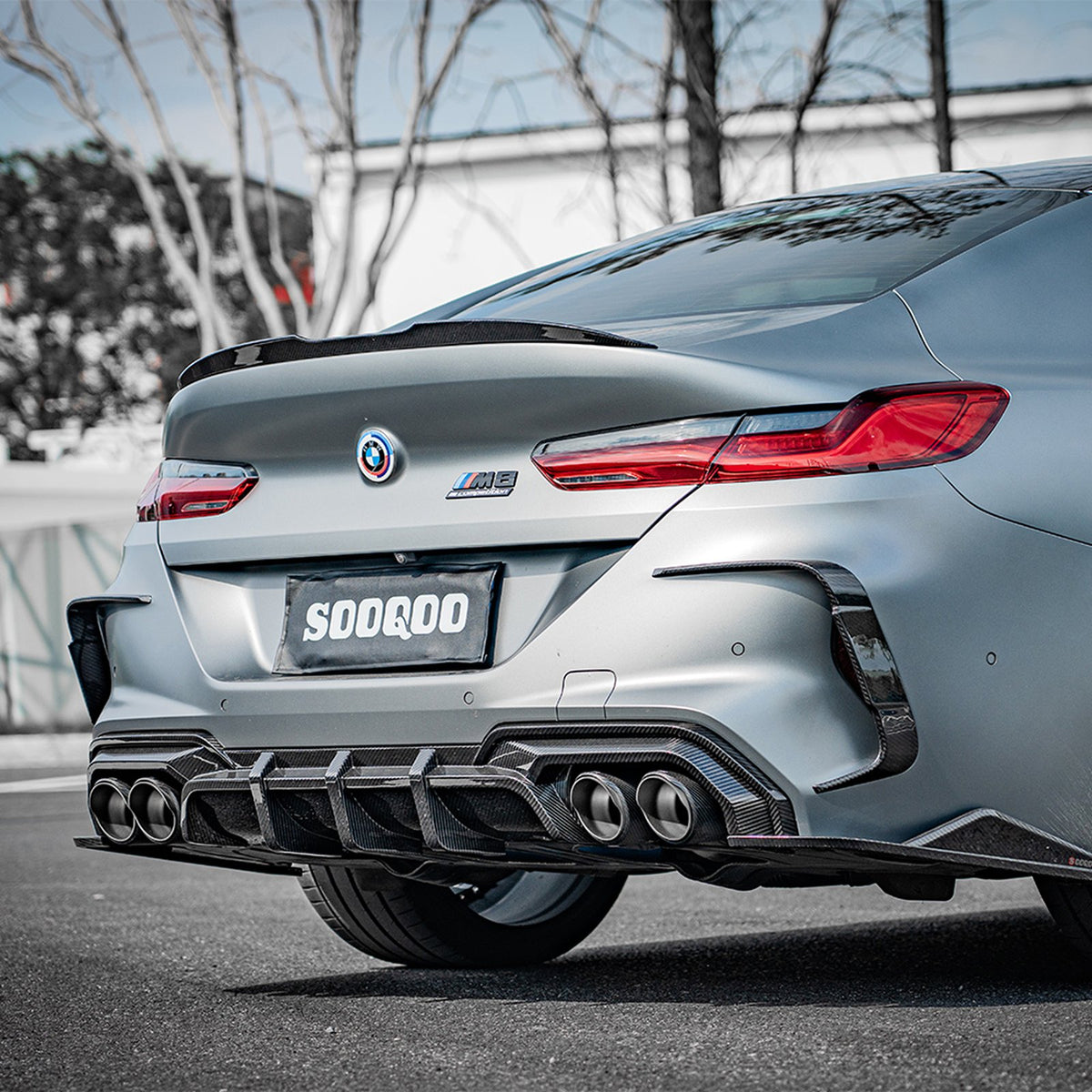 Karbonowe Boomerangi Tylnego Zderzaka BMW M8 F91 / F92 – SOOQOO