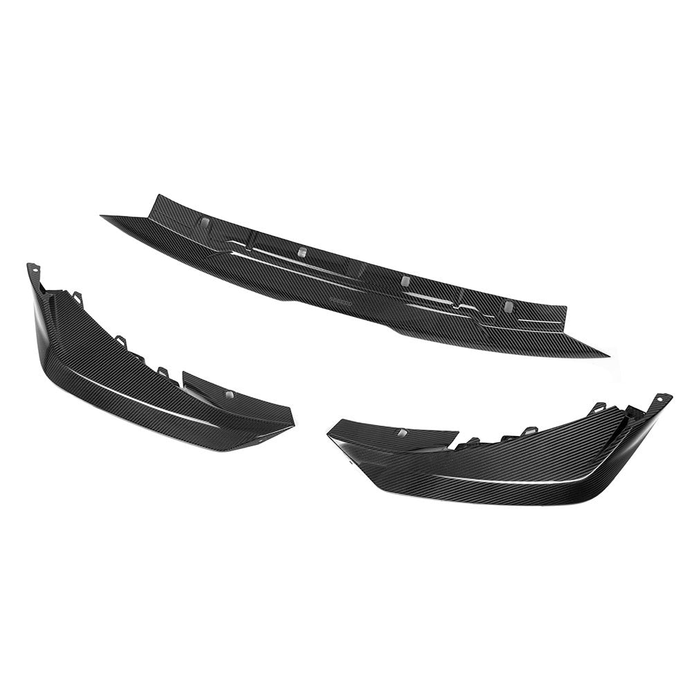 Karbonowy Splitter Przód do BMW M3 G80 / G81 M4 G82 / G83 w stylu SQ B