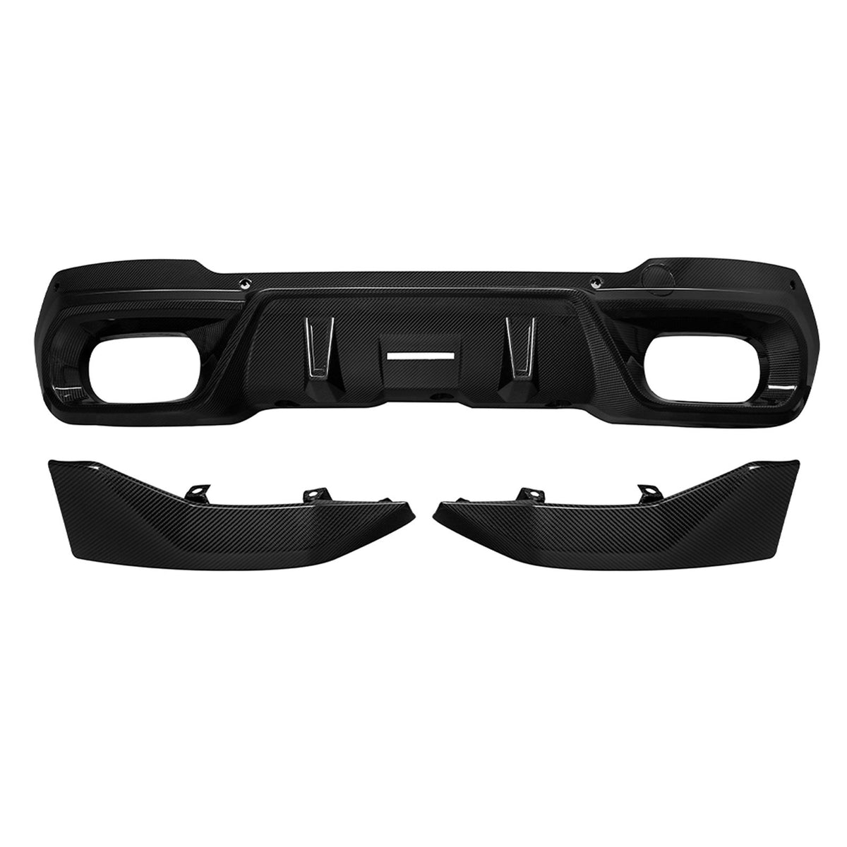 Karbonowy Dyfuzor BMW X3 G45 SOOQOO Style V1 00-00