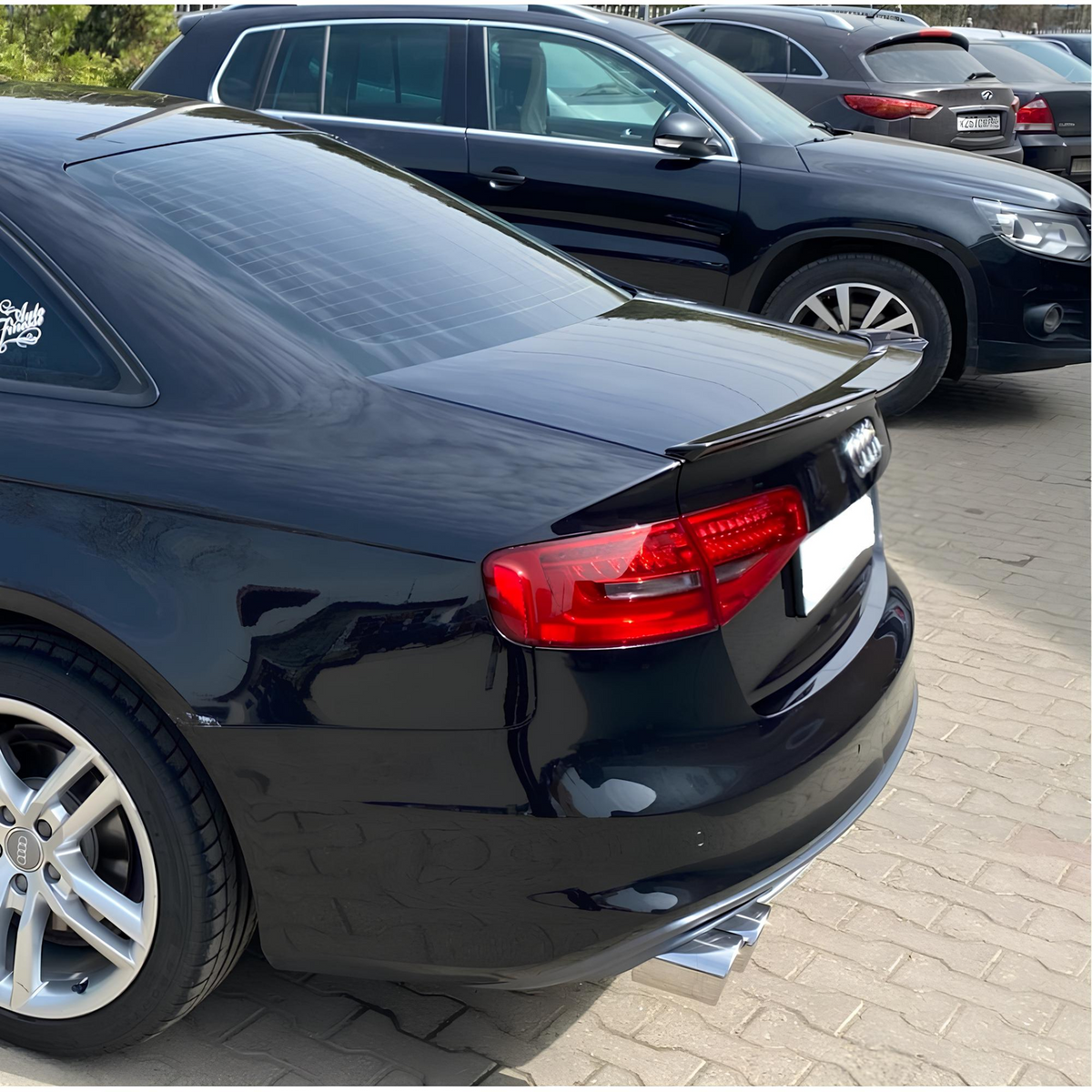 Spoiler Lotka Klapy Audi A4 / S4 B8.5 Sedan Czarny Połysk (2011–2015)