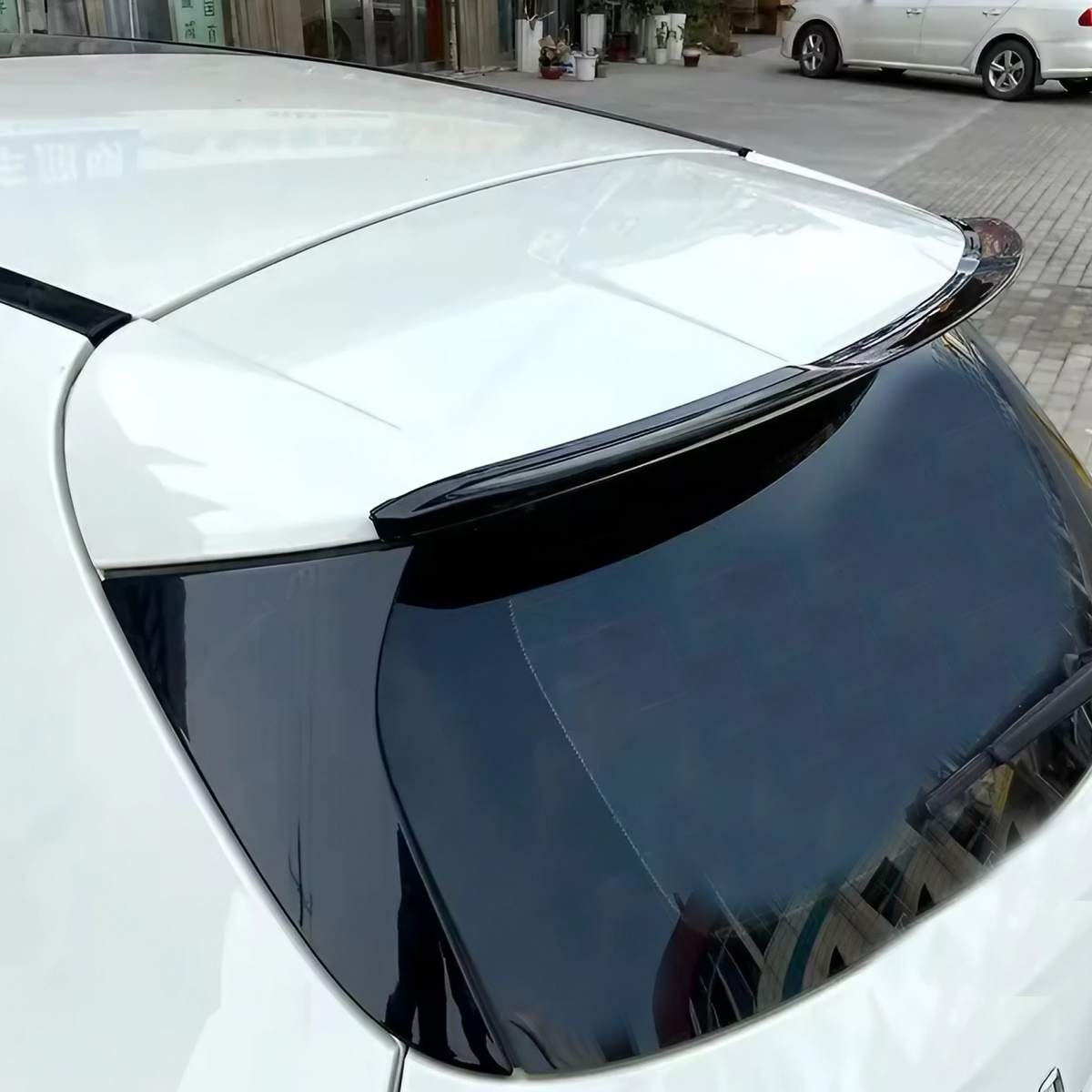Spoiler Lotka Dachowa Mercedes A-Class W176 (2012-2018) A45 AMG Style Czarny Połysk