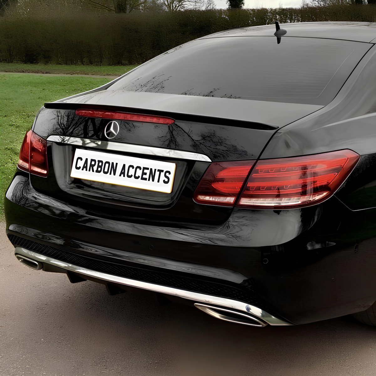 Spoiler Lotka Klapy Mercedes E C207 / A207 (2013-2017) Style-AMG Czarny Połysk