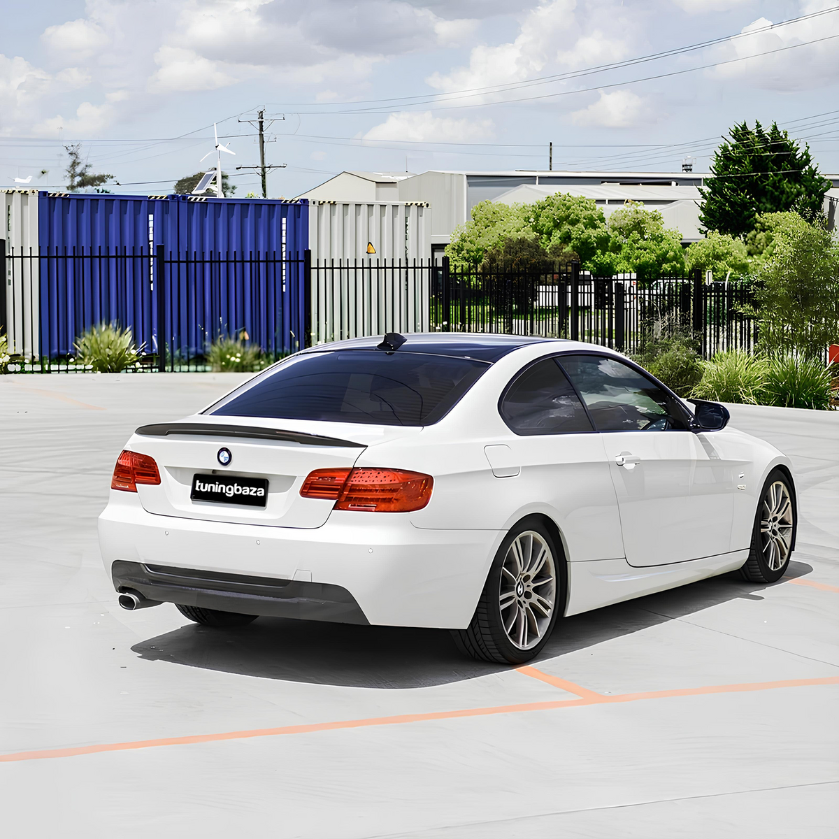 Spoiler Lotka Klapy Bagażnika BMW E92 /E92 M3 MP-Style Czarny Połysk (2006-2013)