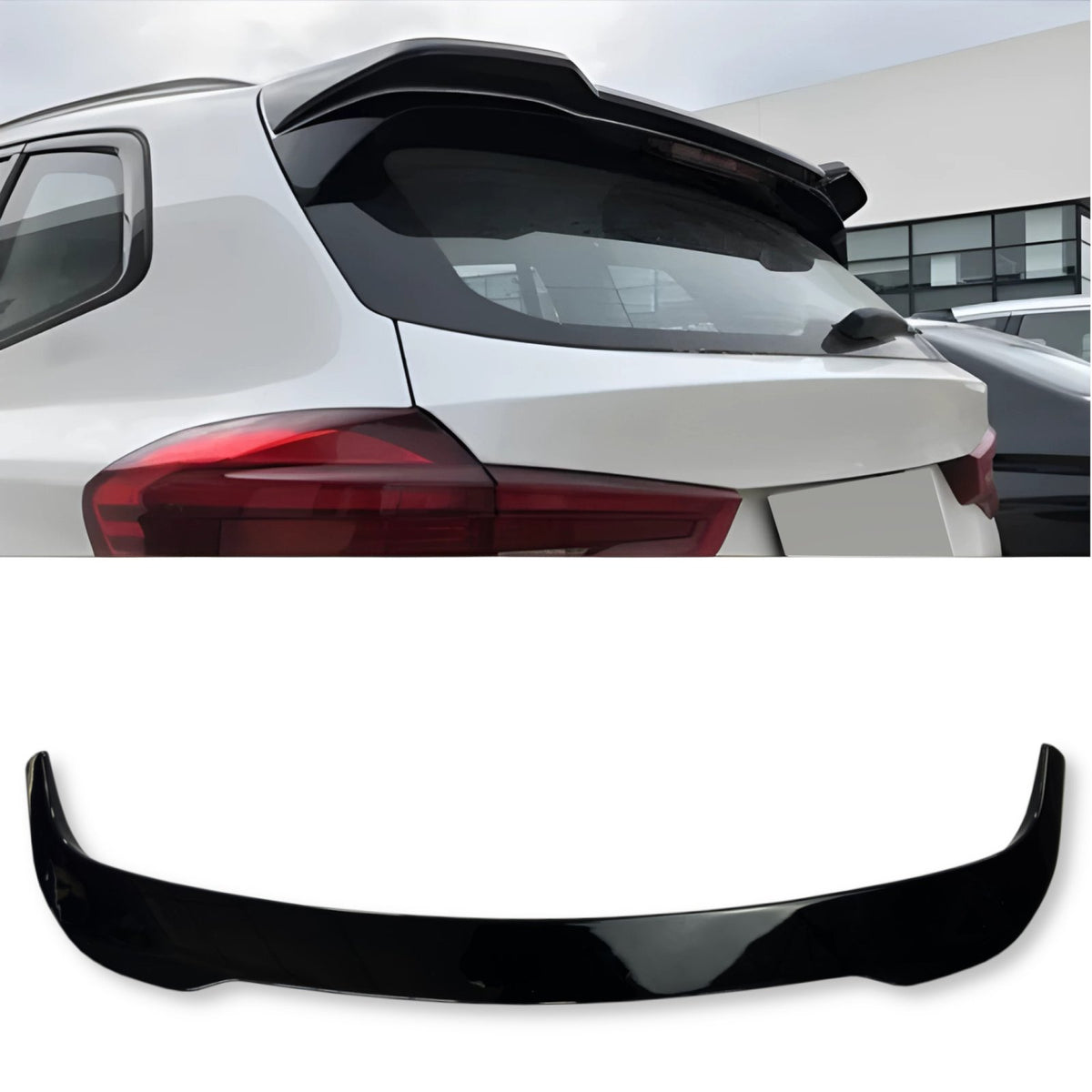 Spoiler Lotka Dachowa BMW X3 F25 (2010-2017) M-Style Czarny Połysk Spojler