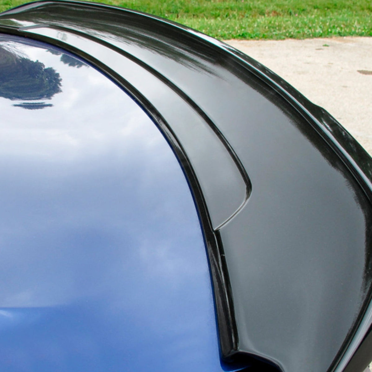 Spoiler Lotka Klapy Bagażnika Ford Mustang VI (2014-2023) GT350-Style Czarny Połysk