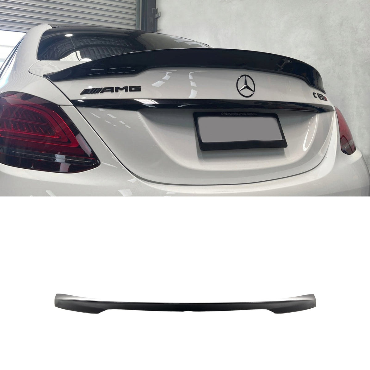 Spoiler Lotka Klapy Mercedes W205 Sedan (2014-2021) Carlsson Style