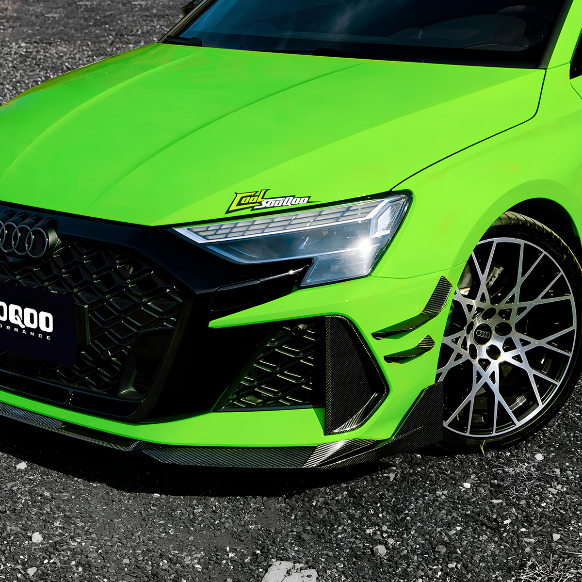 Karbonowy Splitter / Front Lip AUDI RS3 8Y Facelift (2024+) SOOQOO Style
