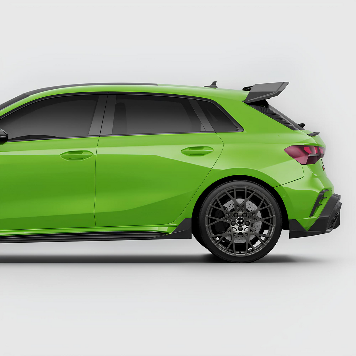 Karbonowe Dokładki / Listwy Pod Progi do AUDI RS3 8Y (2024+) SOOQOO Style