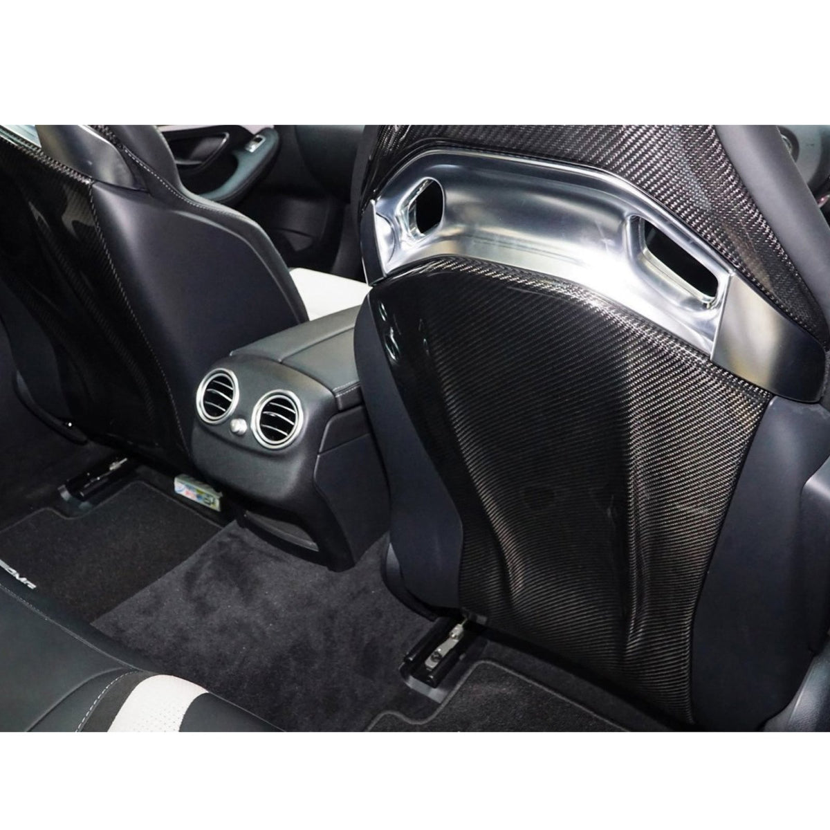 Karbonowe Osłony Tylnych Foteli Mercedes C205 C63