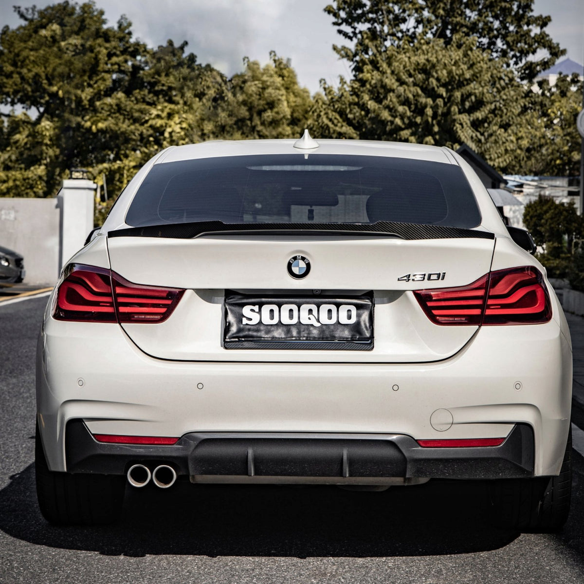 Karbonowa Lotka Spoiler BMW 4 Series F36 M4 Style (Dry-Carbon)