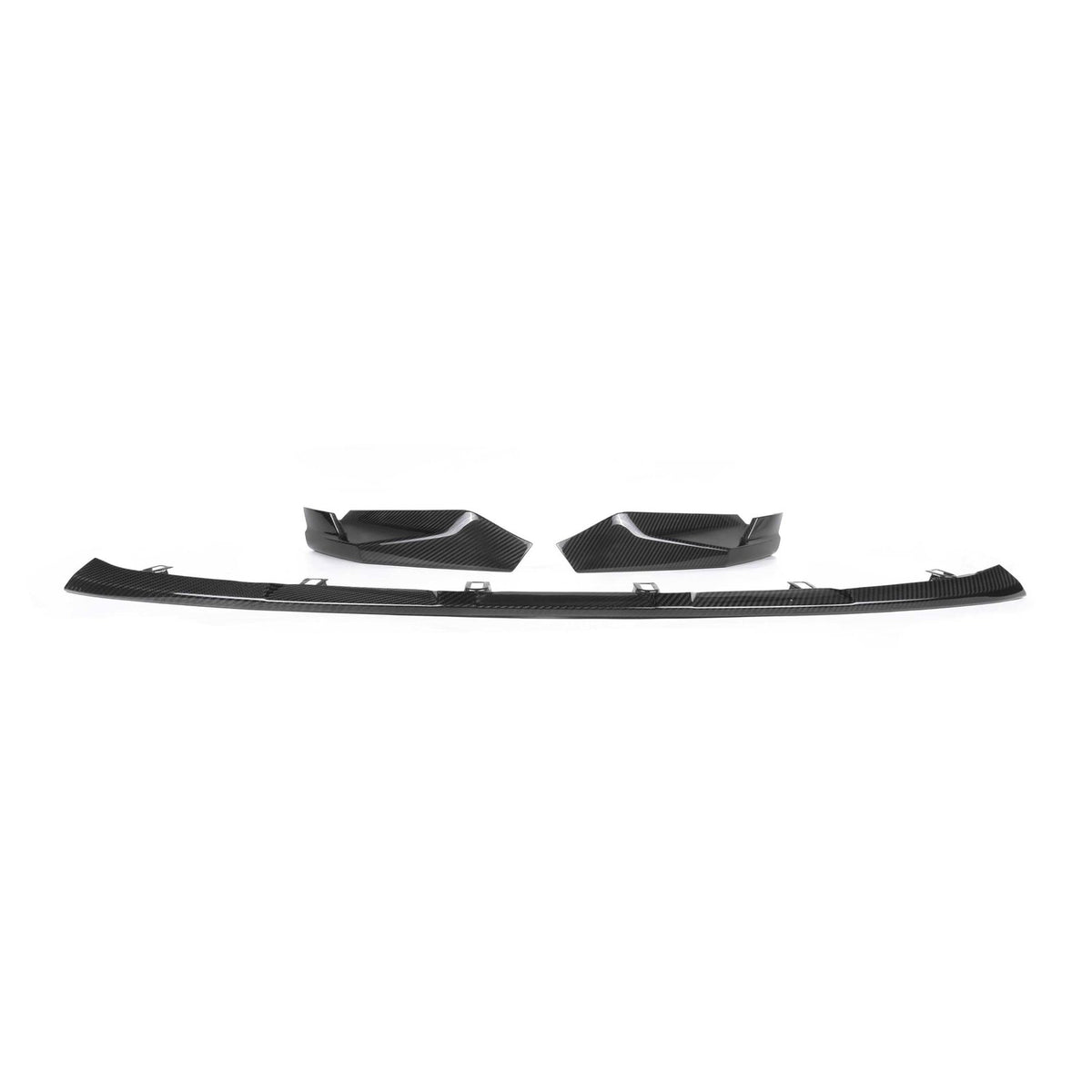 Dokładka Spoiler Splitter Pzód BMW G80 G81 G82 G83 MP Style Karbonowy