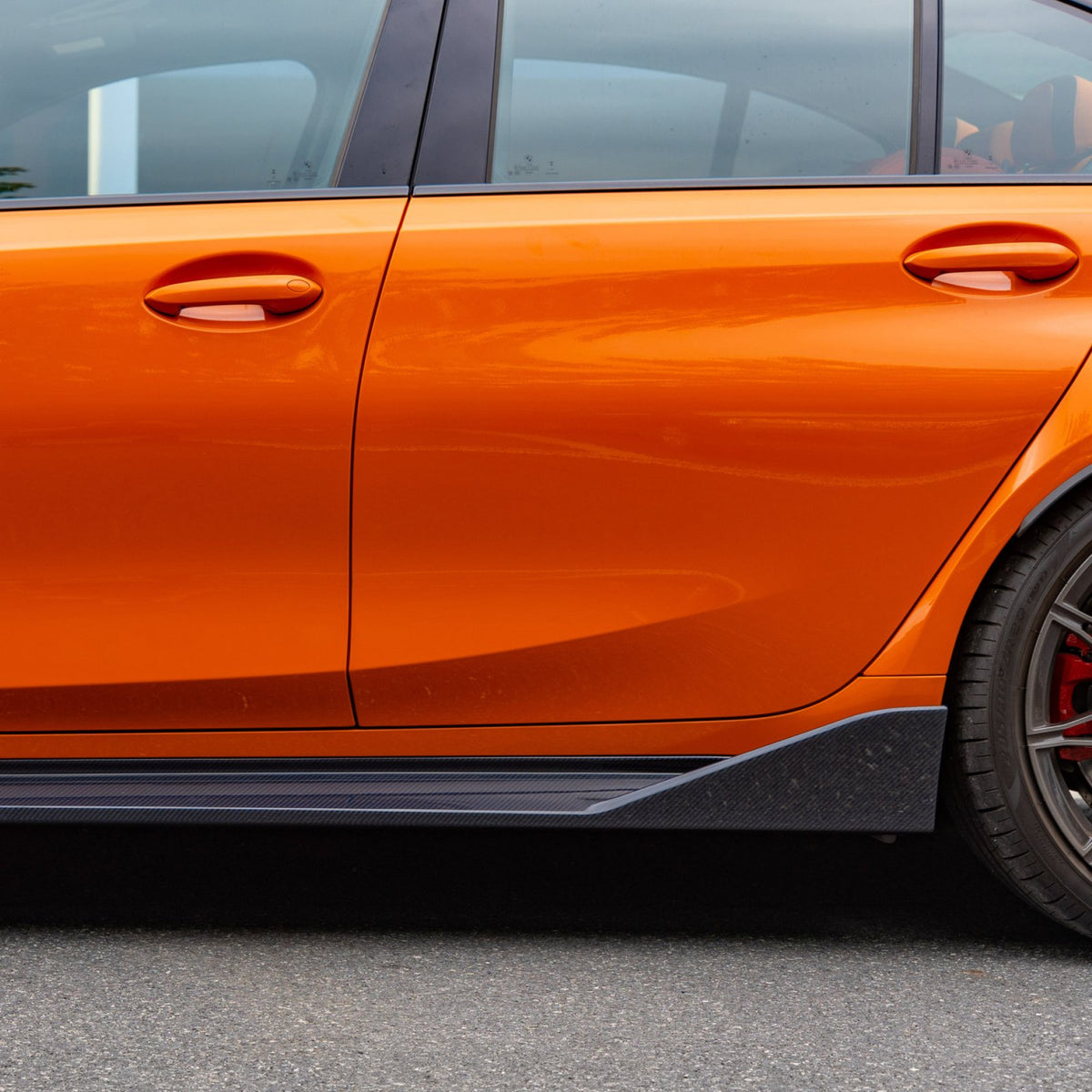 Karbonowe Progi Boczne - BMW M3 G80 w stylu M-Performance