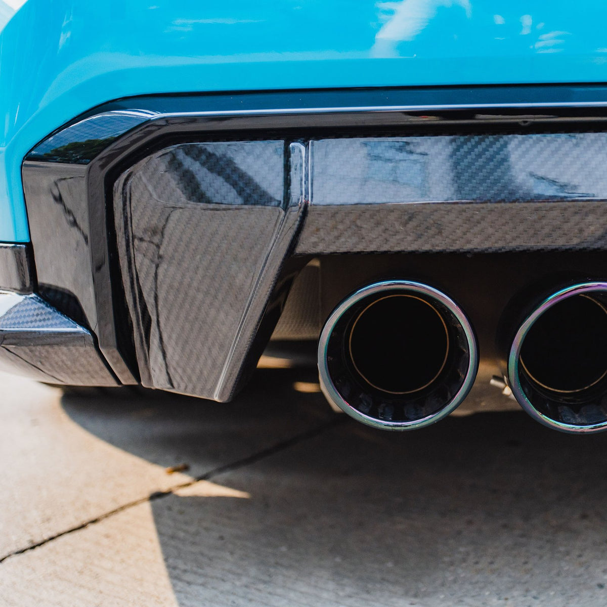 Karbonowy Dyfuzor Spoiler Tył BMW G80 G81 G82 G83 Competition Style