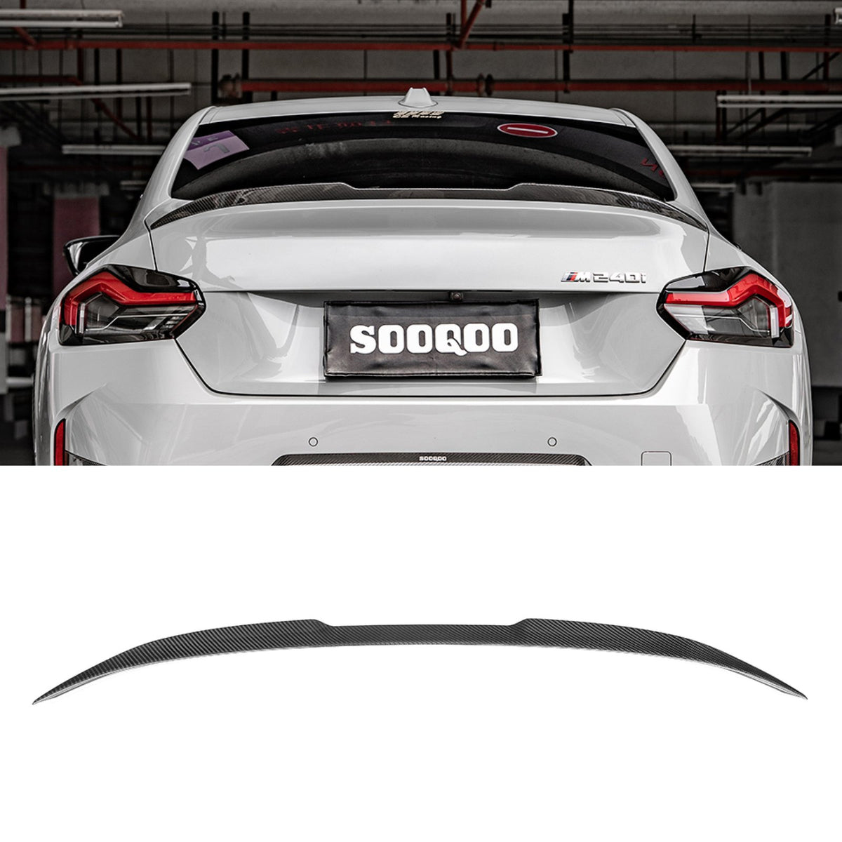 Karbonowa Lotka Spoiler BMW G42 / M2 G87 SQ Style (Dry-Carbon)