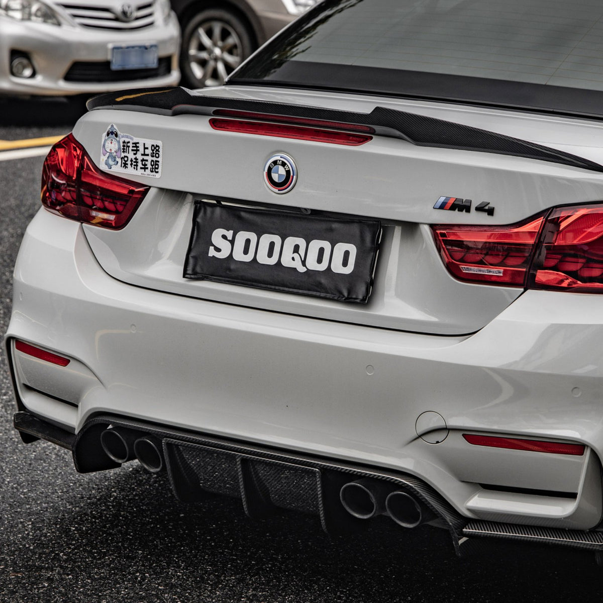 Karbonowy Dyfuzor Spoiler BMW F80 M3 / F82 M4 / F83 M4 V-Style