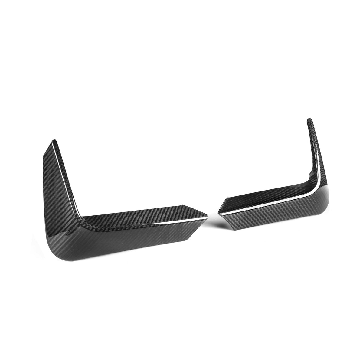 Karbonowe Splittery Tylne BMW M3 / M4 F80 / F82 / F83 M‑Performance Style (Dry‑Carbon)