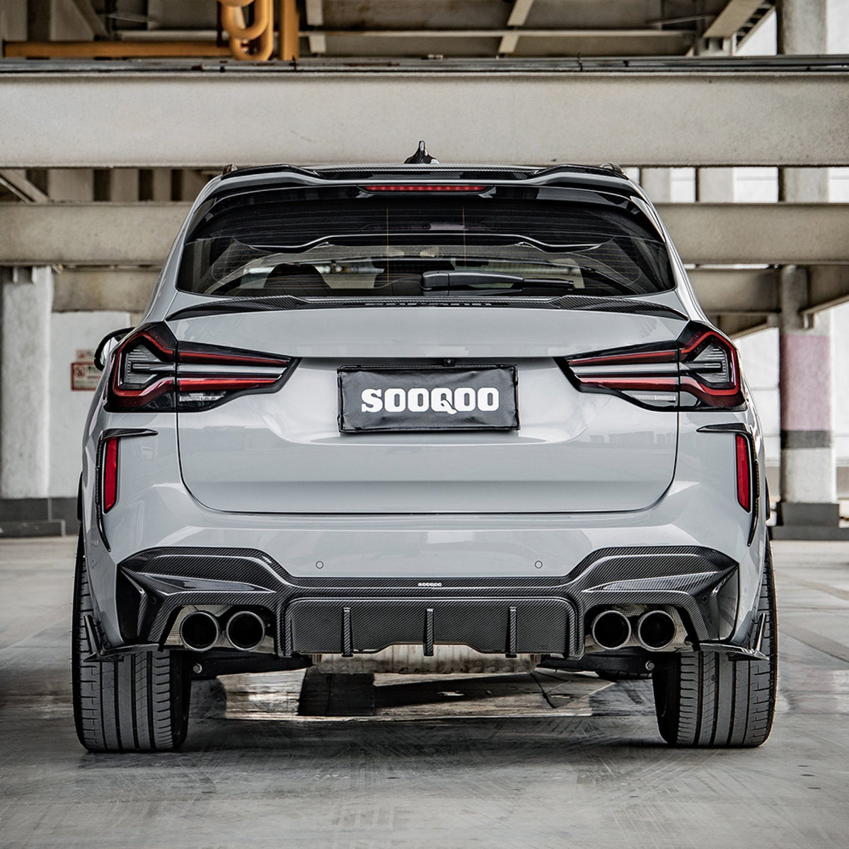 Karbonowa Lotka Spoiler Dachowy BMW X3M F97 / F97 LCI SQ Style (Dry-Carbon)