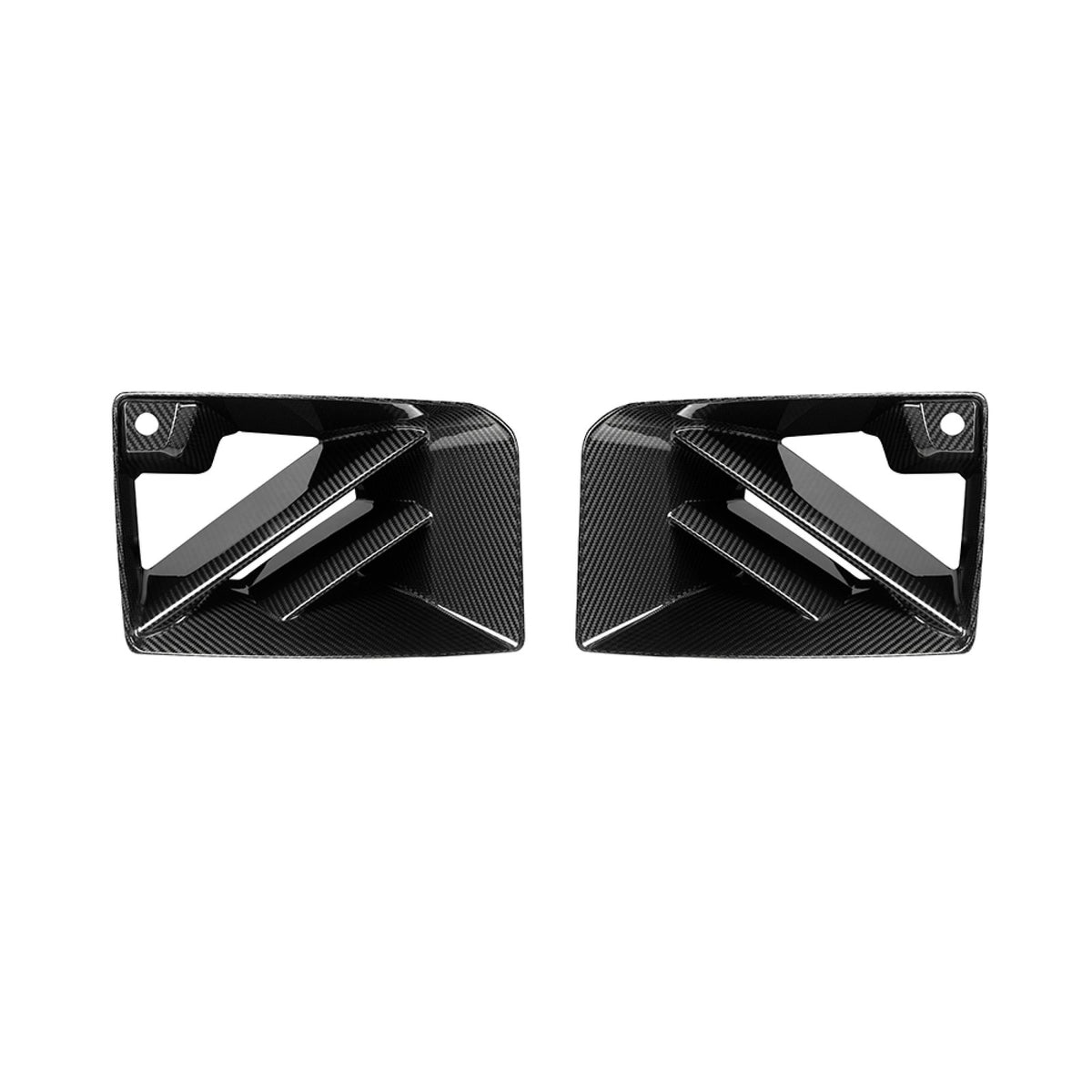 Karbonowe Wloty Powietrza Przedniego Zderzaka do BMW M2 G87 Coupe – SQ Style
