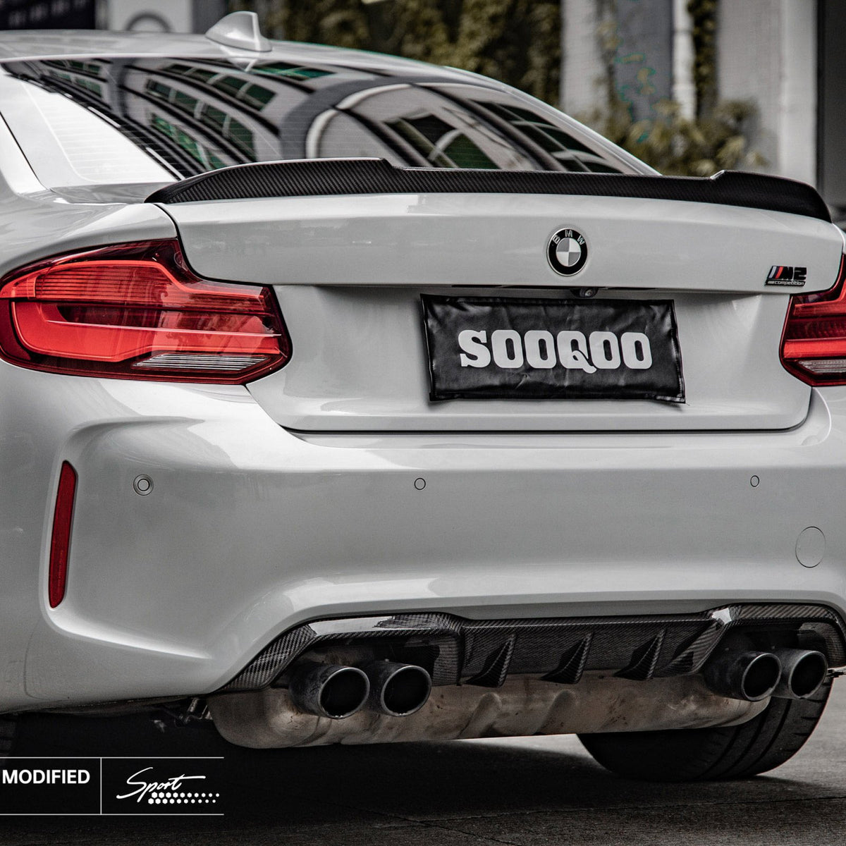 Karbonowy Dyfuzor BMW M2 F87 Coupe M-Performance Style