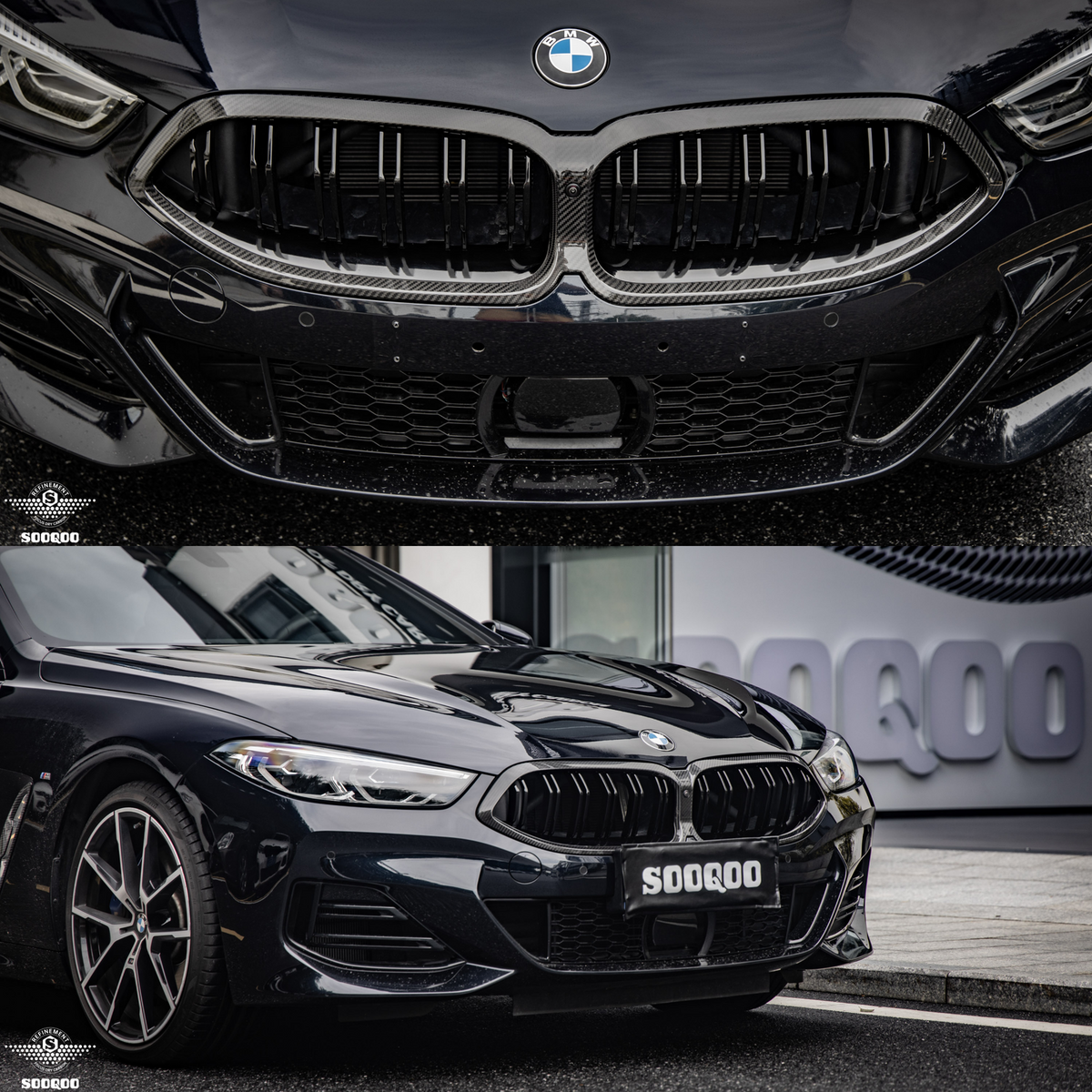 Karbonowy Grill Atrapa Nerki BMW G14/G15/G16 LCI 2023+