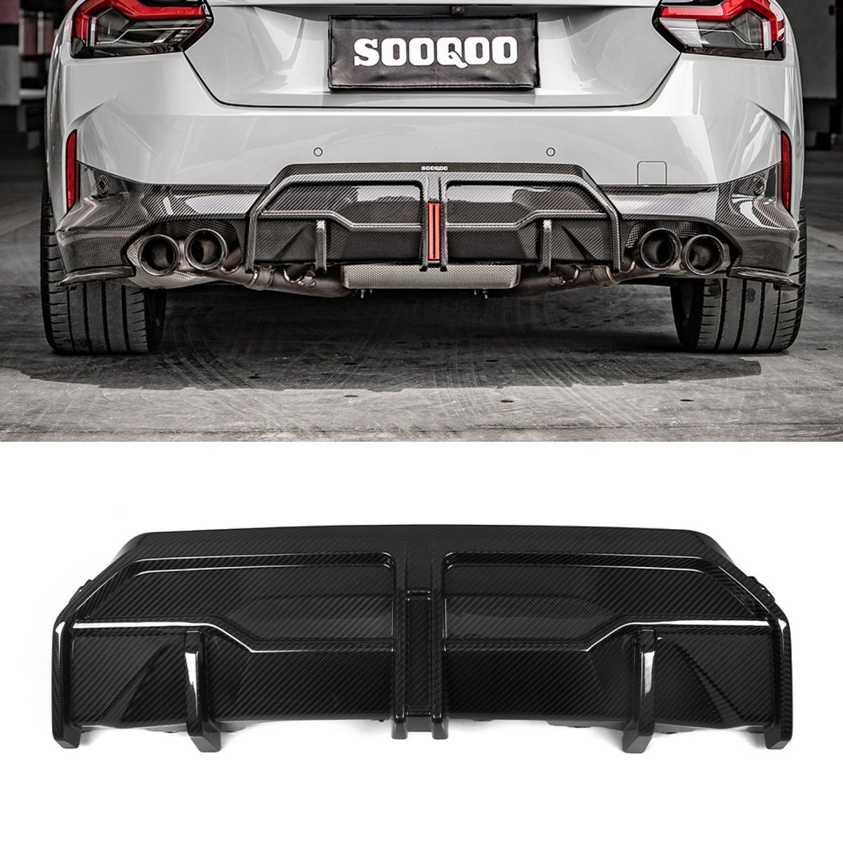 Karbonowy Dyfuzor BMW G42 SQ Style