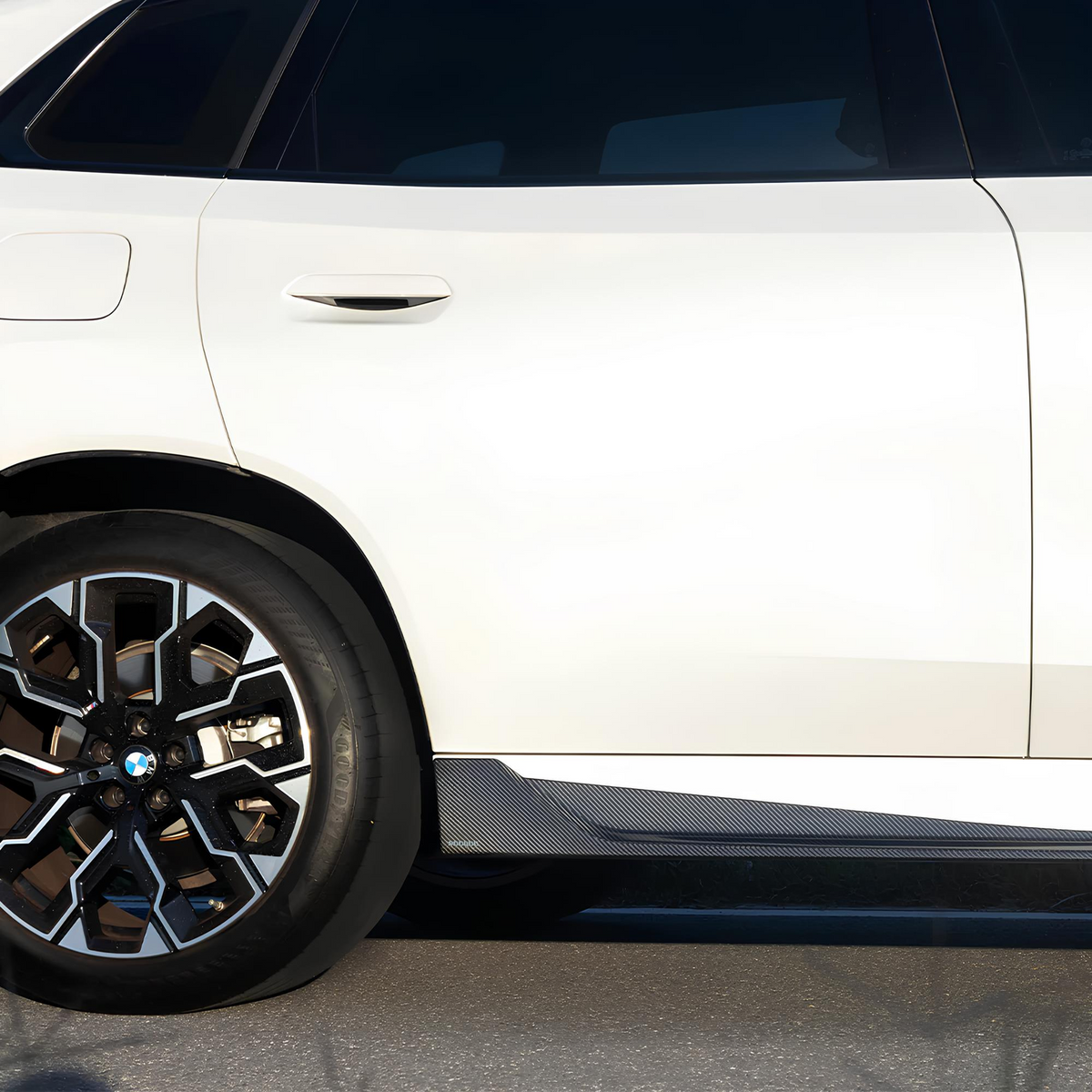 Karbonowe Dokładki / Listwy Pod Progi do BMW X3 G45 (2024+) SOOQOO Style